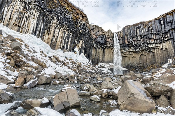 Svartifoss Waterfall