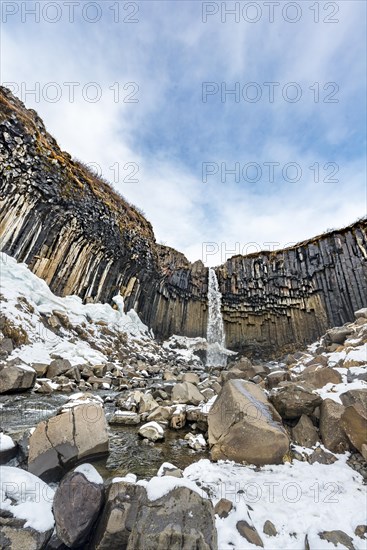 Svartifoss Waterfall