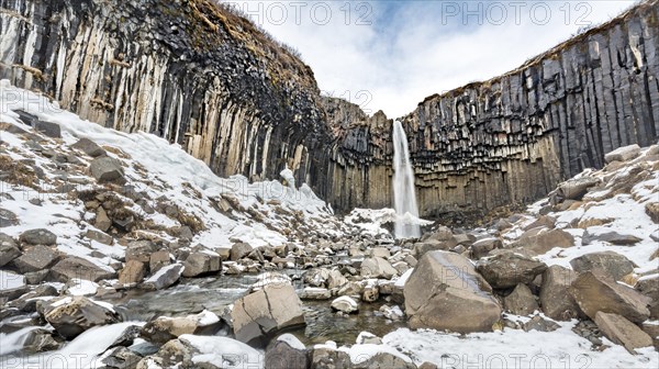 Svartifoss Waterfall