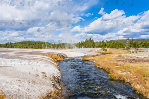 Hot springs at Iron Spring Creek