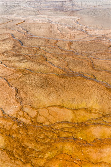 Colored mineral deposits