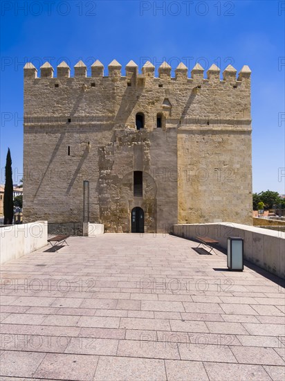 Fortress Torre de la Calahorra at the Roman bridge