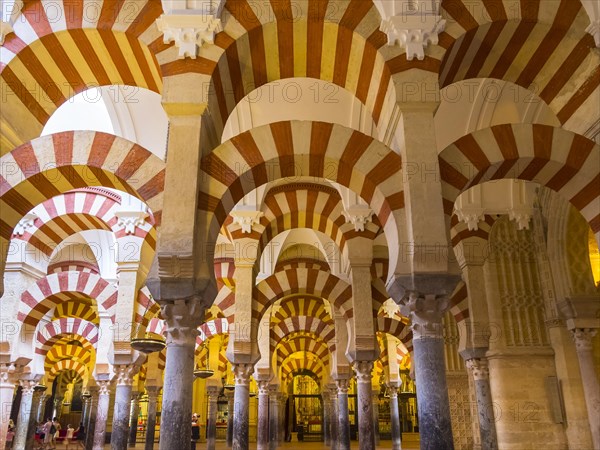 Interior of the Mosque of Cordoba