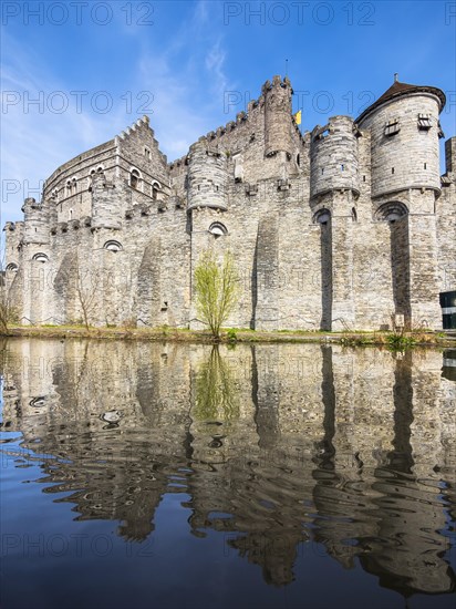 Medieval castle Gravensteen