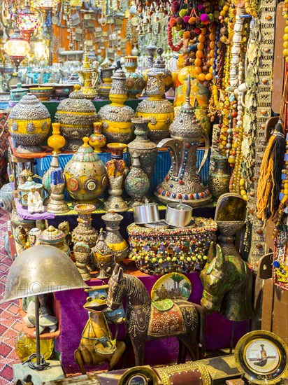 Stall in oriental market