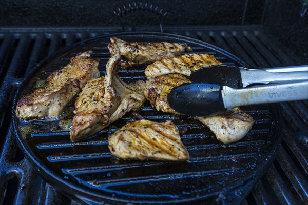 Grilled turkey meat