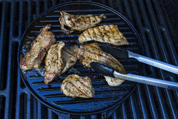 Grilled turkey meat