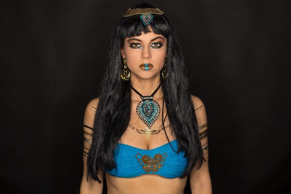 Young Woman as Cleopatra