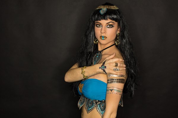 Young Woman as Cleopatra