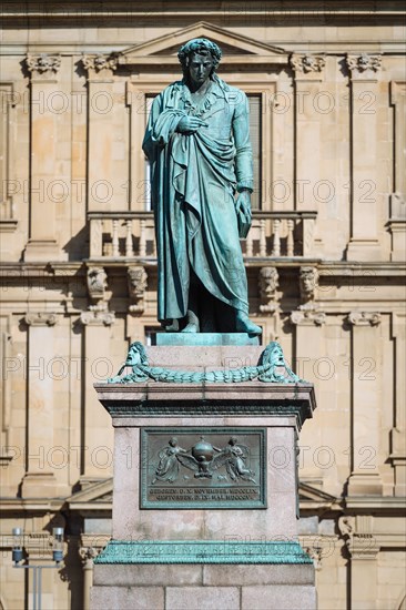 Schiller memorial at Schillerplatz