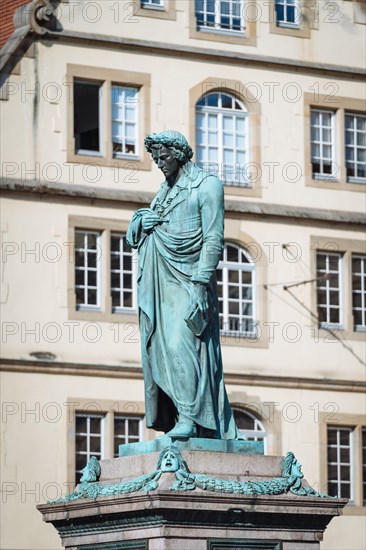 Schiller memorial at Schillerplatz