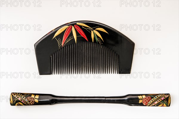 Japanese hair barrette and comb