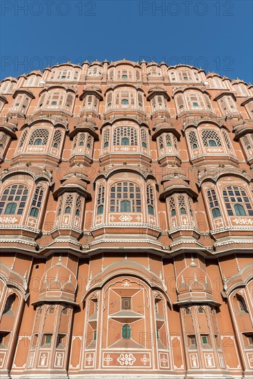 Frontal Facade of Hawa Mahal