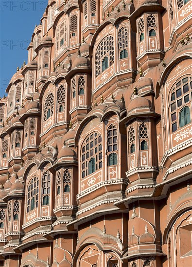 Frontal Facade of Hawa Mahal