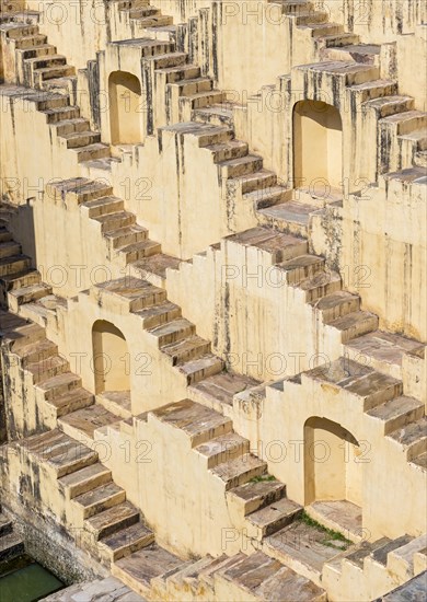 Staircases of Panna Meena ka Kund stepwell