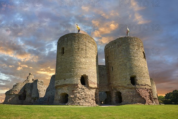 Medieval Rhuddlan Castle