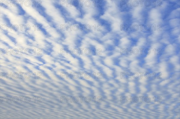 Stripy cloud formation