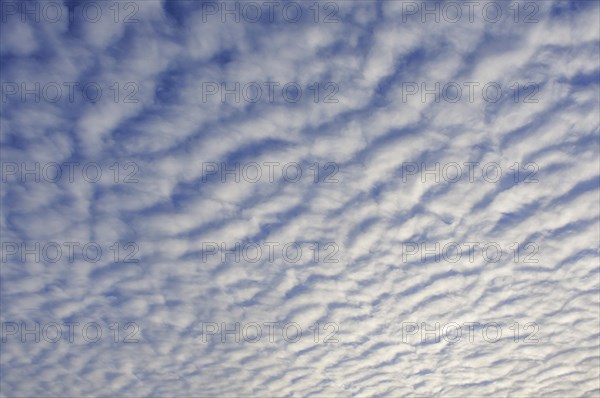Stripy cloud formation