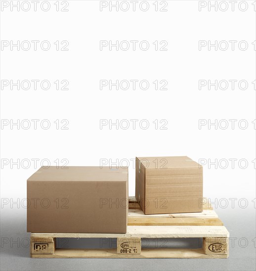 Cartons on Euro pallet