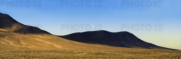 Landscape with Volcanic hills