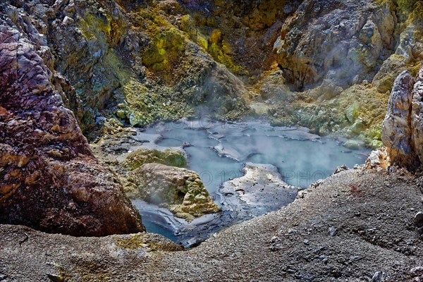 Hot spring in Wai-O-Tapu thermal area