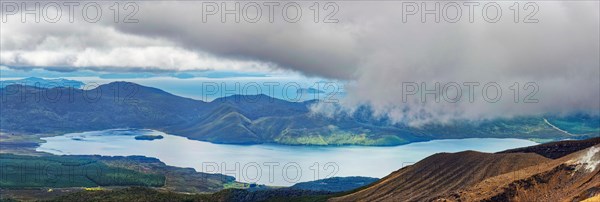 Lake Rotoaira and Lake Taupo