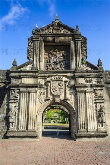 Entrance to the old Fort Santiago