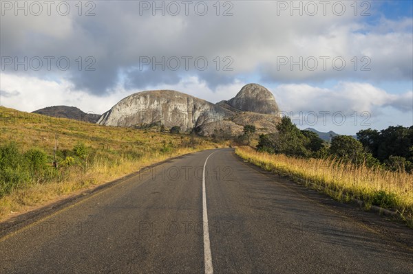 Granite rocks near the main road