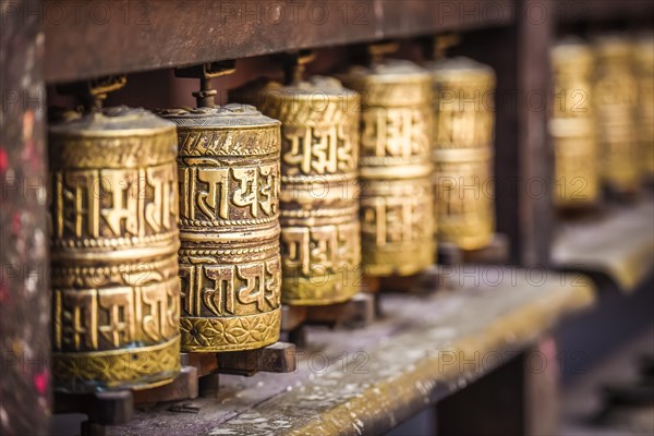 Buddhist Prayer Wheels