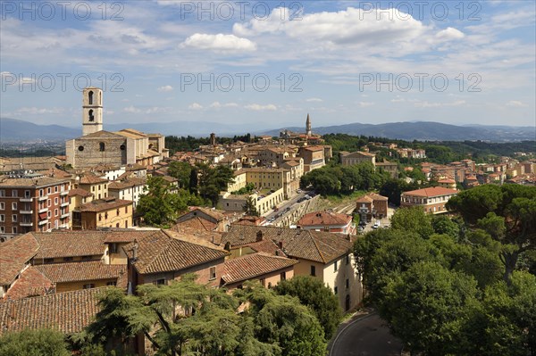 Cityscape with Church of San Domenico