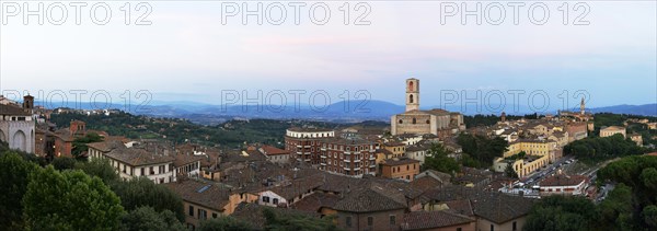 Cityscape with Church of San Domenico