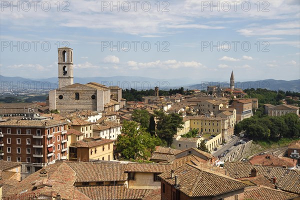 Cityscape with Church of San Domenico