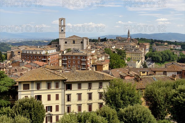 Cityscape with Church of San Domenico