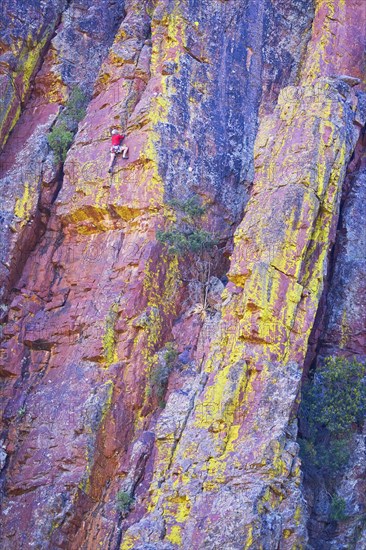 Man climbing