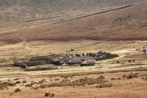 Maasai village