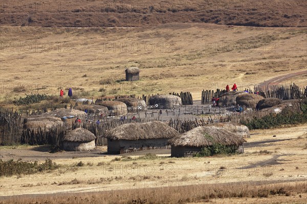 Maasai village