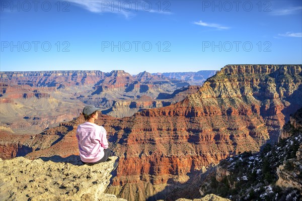 Young woman looking into the distance