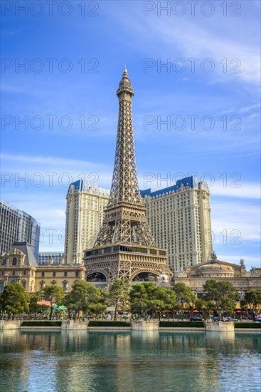 Reconstructed Eiffel Tower