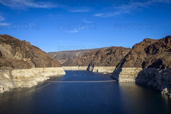 View to Lake Mead from the Hoover Dam