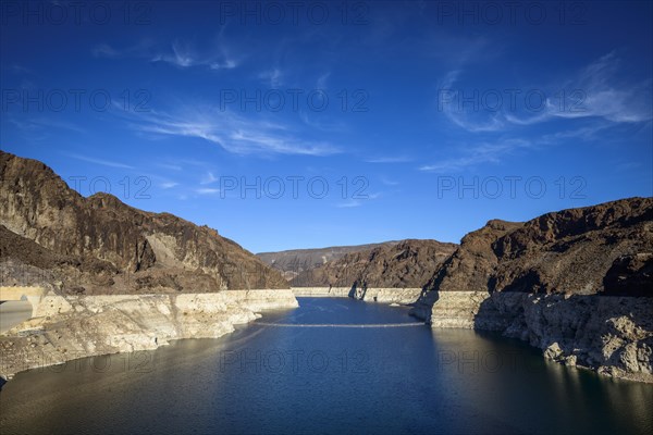 View to Lake Mead from the Hoover Dam