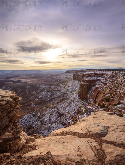 View of erosion landscape from Grand View Point Overlook