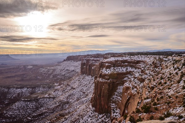 View of erosion landscape from Grand View Point Overlook