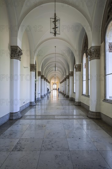 Arcades in the Ludwig-Maximilians-University