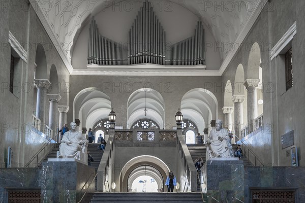 Steinmeyer Organ and Staircase in the Lichthof