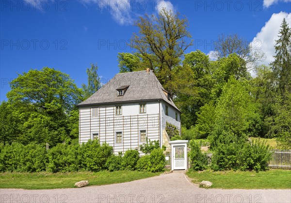 Goethe's garden house in the Park an der Ilm