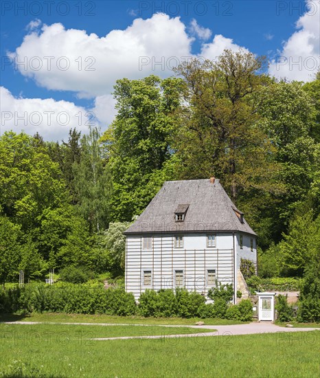 Goethe's garden house in the Park an der Ilm