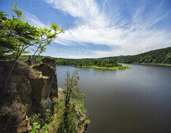 View on the Bleiloch reservoir