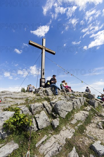 Summit cross on Staffelstein