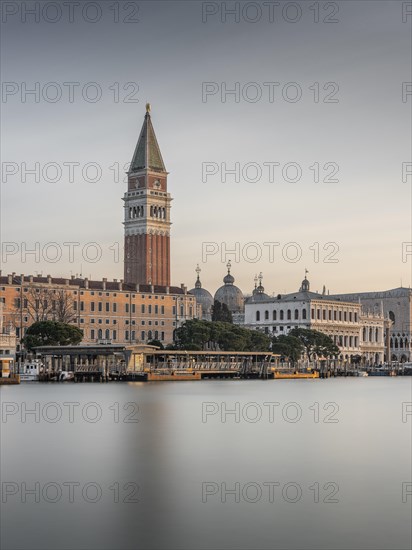 St. Mark's Square with the Campanile and Doge's Palace seen from the Grand Canal