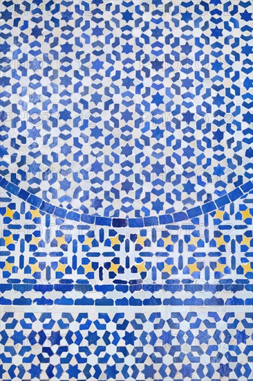 Zillij moroccan ceramic mosaic